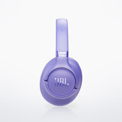 JBL Tune 730BT headphones, Lavender, left side
