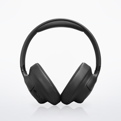 JBL Tune 780NC headphones, Black, front view