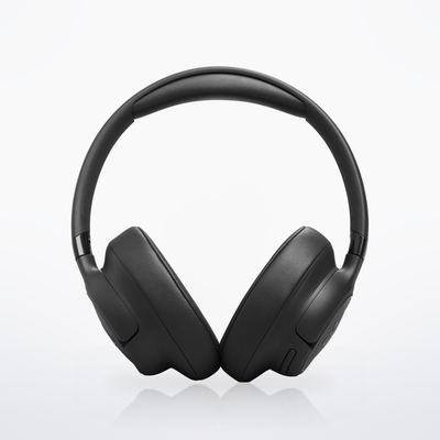 JBL Tune 780NC headphones, Black, rear view