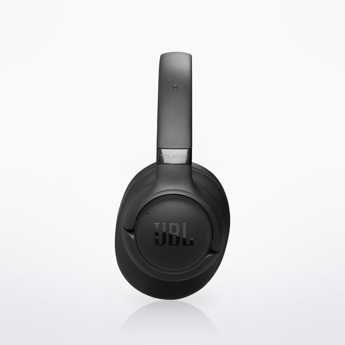 JBL Tune 780NC headphones, Black, left side with USB-C port