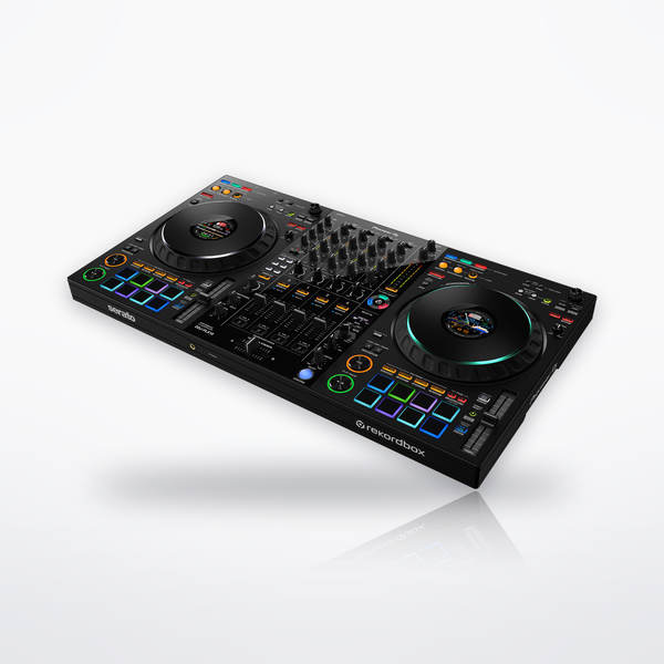 Pioneer DJ DDJ-FLX10 controller, Black, angle