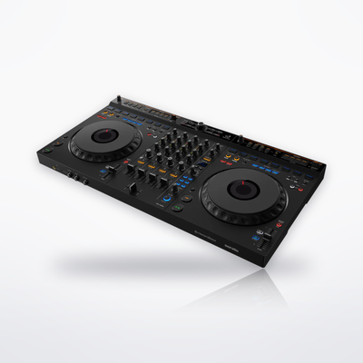 Pioneer DJ DDJ-GRV6 controller, elevated angle
