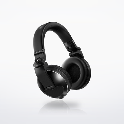 Pioneer DJ HDJ-X10 DJ headphones, Black, rear three-quarter view