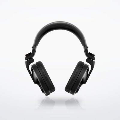Pioneer DJ HDJ-X10 DJ headphones, Black, front view