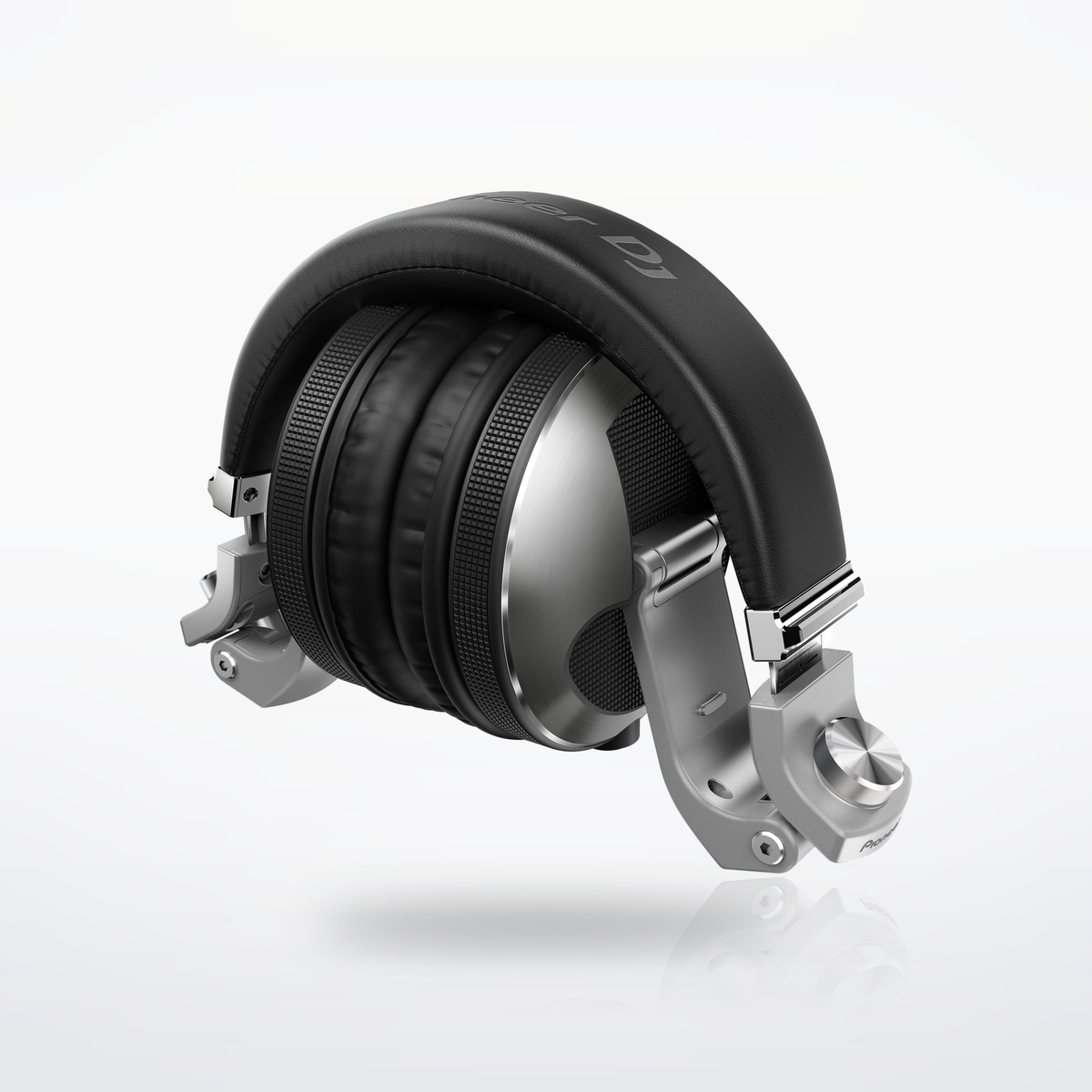 Pioneer DJ HDJ-X10 DJ headphones, Silver, folded