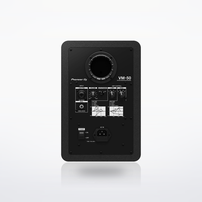 Pioneer DJ VM-50 studio monitor, Black, rear