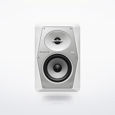 Pioneer DJ VM-50 studio monitor, White, front