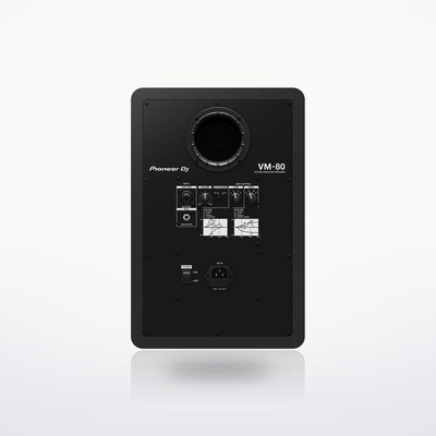 Pioneer DJ VM-80 studio monitor, rear