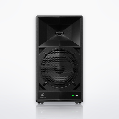 AlphaTheta Wave-Eight portable PA speaker, front