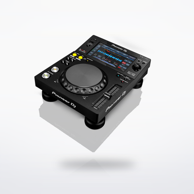 Pioneer DJ XDJ-700 DJ player, angled side view