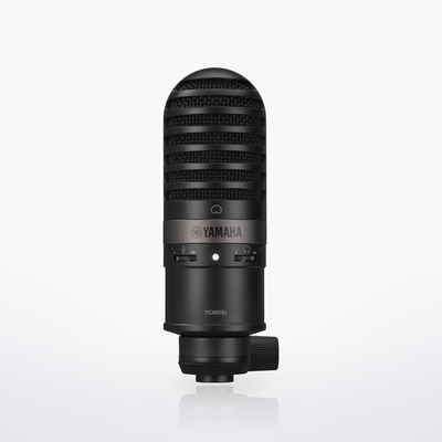 Yamaha YCM01U USB condenser microphone, Black, front view