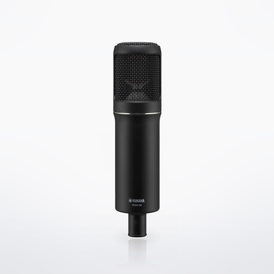 Yamaha YCM705, Black, rear view showing the pad and low-cut switches