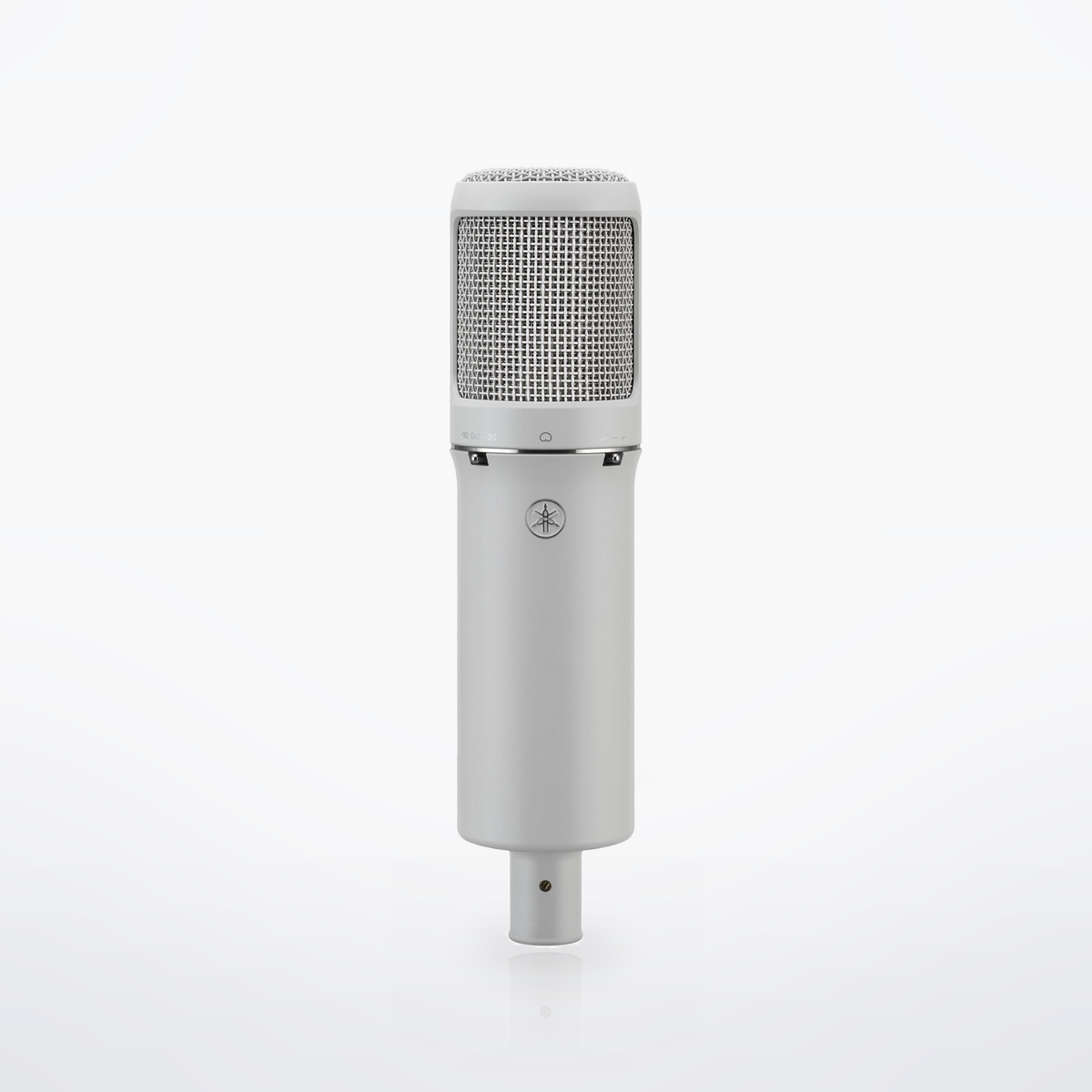 Yamaha YCM705 large-diaphragm condenser microphone, White, front view