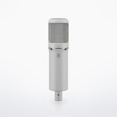 Yamaha YCM705 large-diaphragm condenser microphone, White, front view