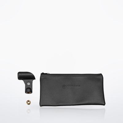 Yamaha YDM707, Black, with holder, threaded adapter and carry pouch