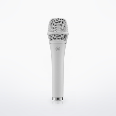 Yamaha YDM707 supercardioid dynamic microphone, White, front view