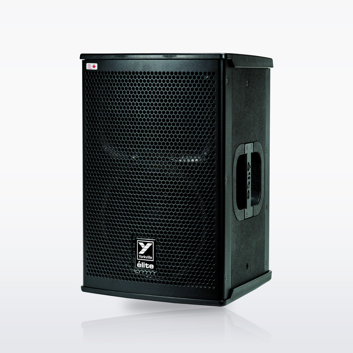 Yorkville EF10P Elite powered loudspeaker, angled view