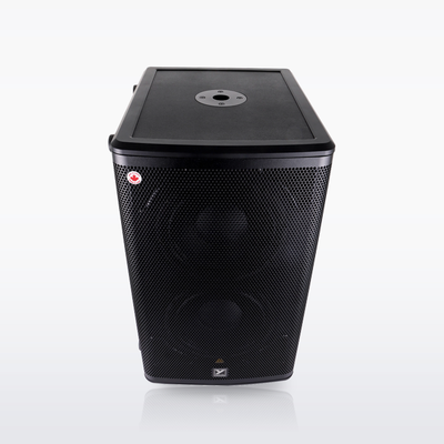 Yorkville EXM ProSub battery-powered subwoofer, side view