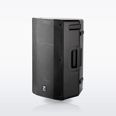 Yorkville YXL10P powered loudspeaker, angled view