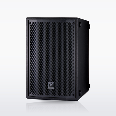 Yorkville YXL10SP powered subwoofer, angled view from the other side