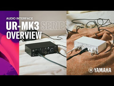 Yamaha UR-MK3 audio interface video