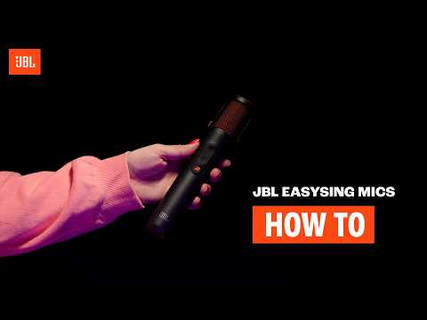 JBL EasySing Mics | How to Set Up and Use Your Microphones (official JBL video)