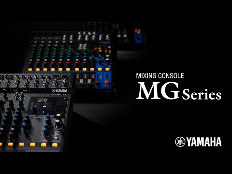 Yamaha MG Series mixing console video