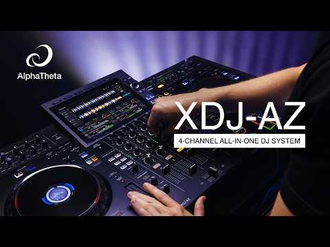 XDJ-AZ Professional All-in-One DJ System | Overview (official AlphaTheta video)