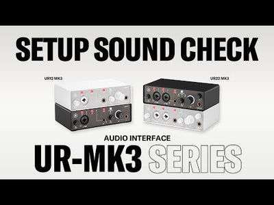 Get Started Fast! UR-MK3 Setup Guide in 3 Minutes (official Yamaha video)