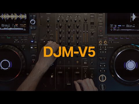 DJM-V5 Walkthrough (3-channel DJ mixer) (official AlphaTheta video)