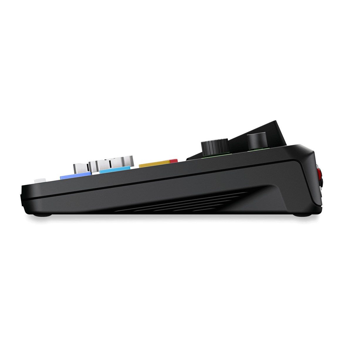 Rode RODECaster Duo audio production studio, right side view